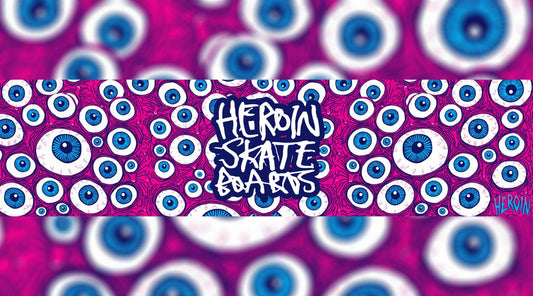 Heroin Skateboards Banner