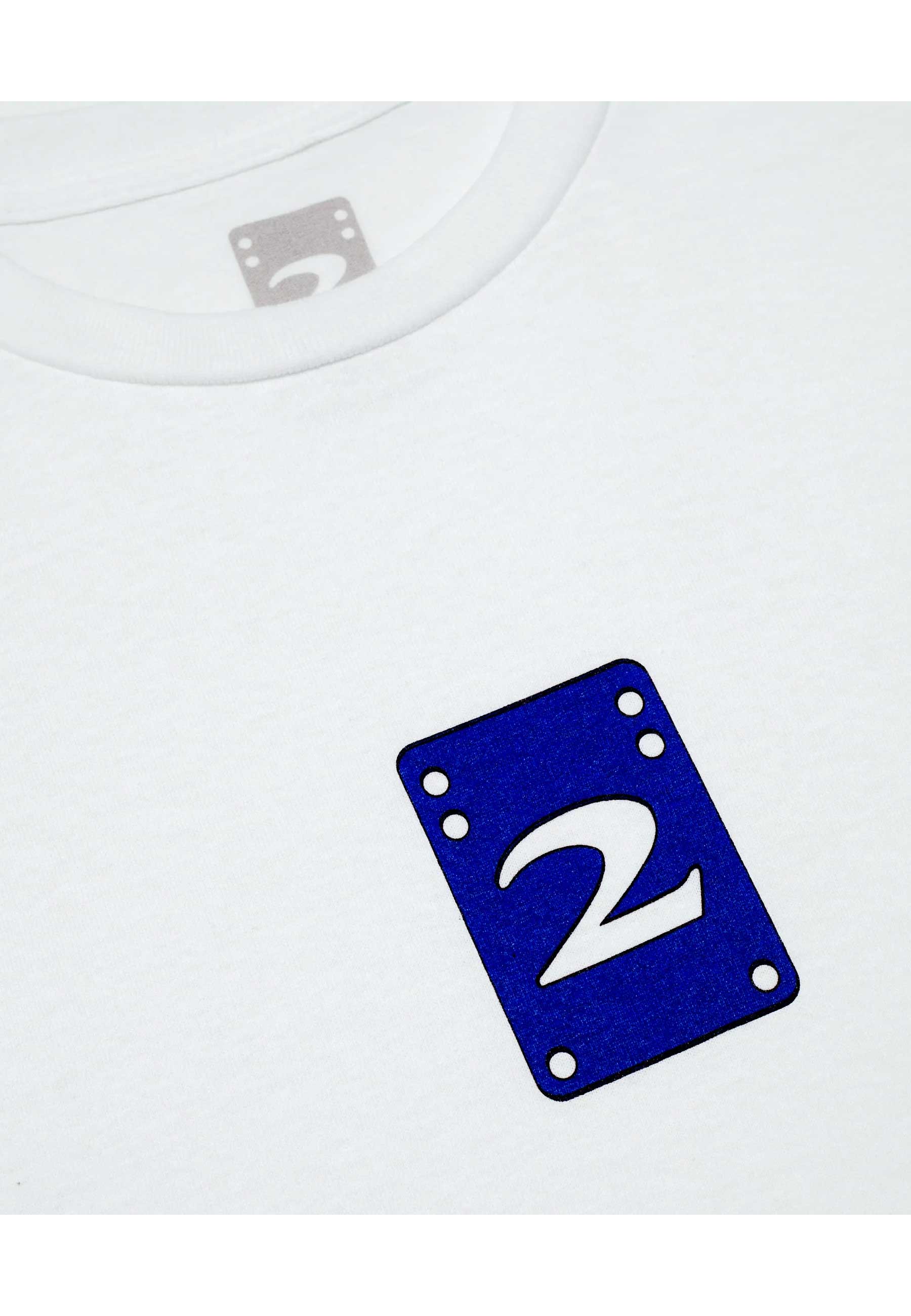 2 Riser Pads 'Logo' T-Shirt (White)