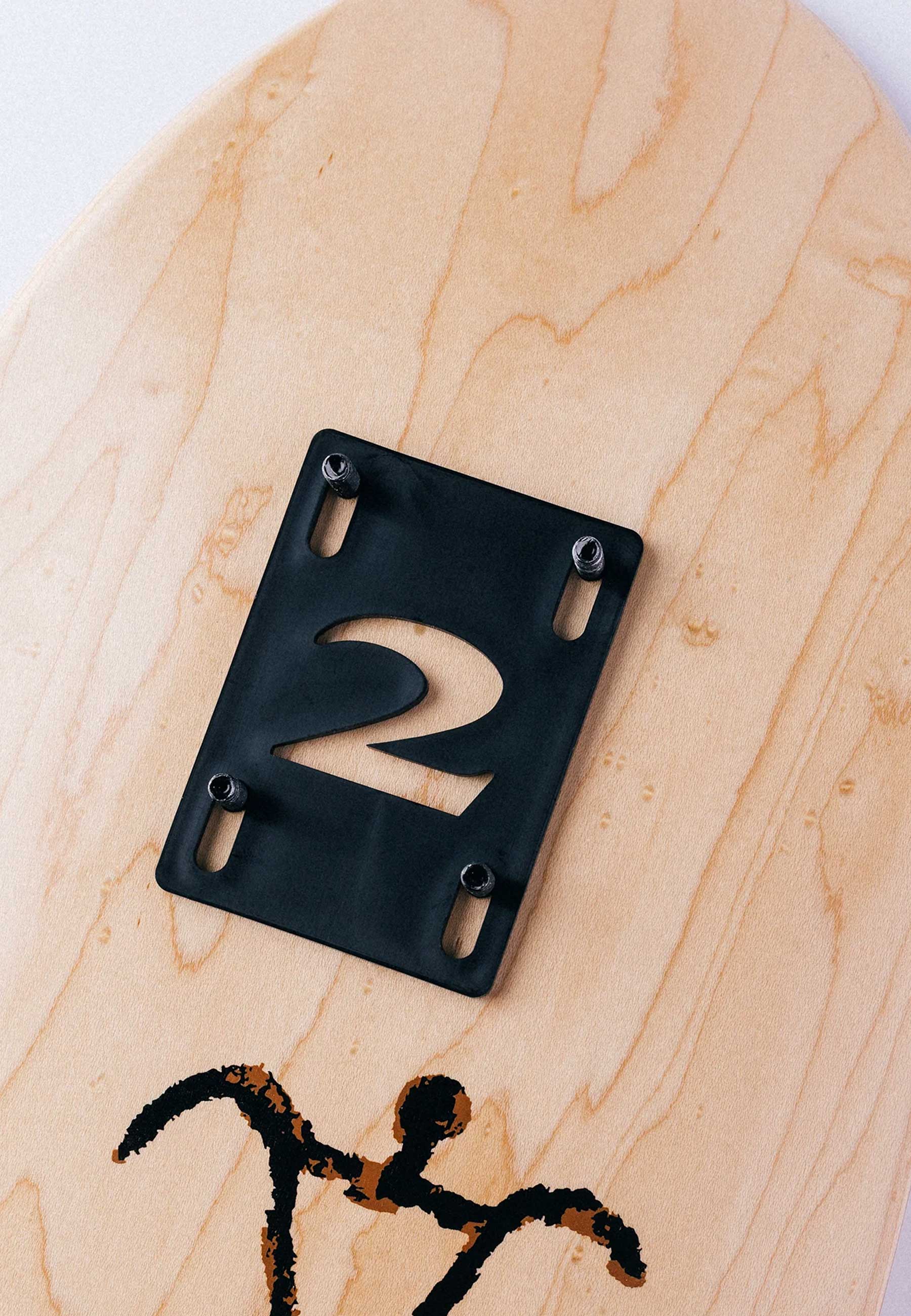 2 Riser Pads 1/8" Riser Pads (Black)