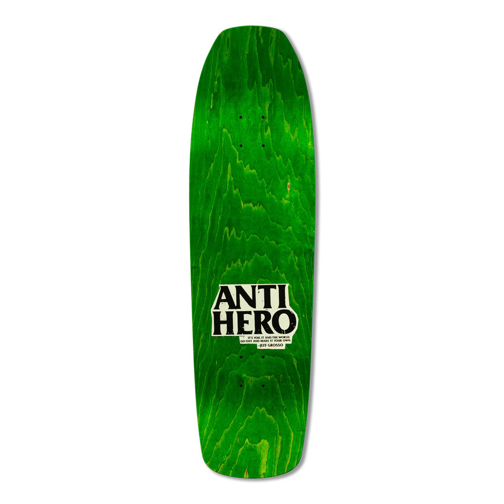 Anti Hero 'Jeff Grosso Hand Plant SSD25' 9.25" Deck (Black)