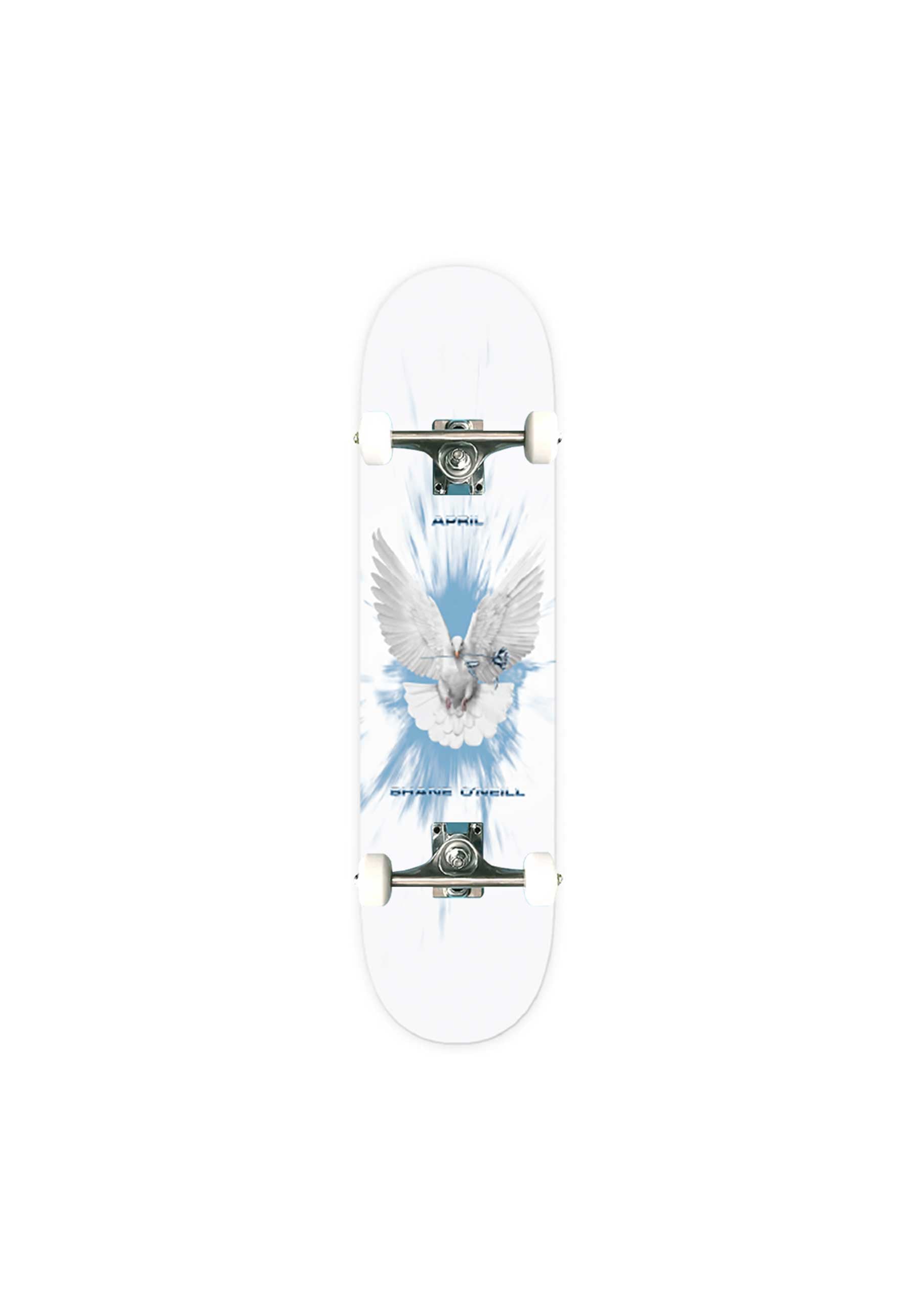 April 'Shane O'Neill Dove' 8.5" Complete Skateboard