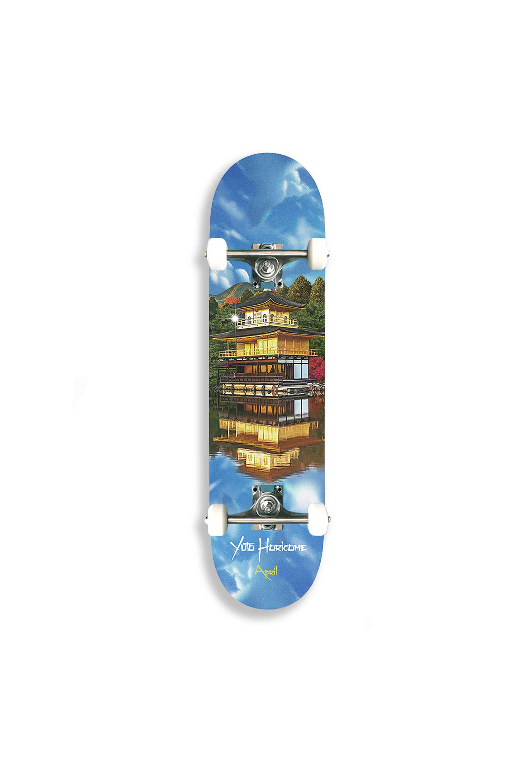 April 'Yuto Horigome Kinkakuji' 8.5" Complete Skateboard
