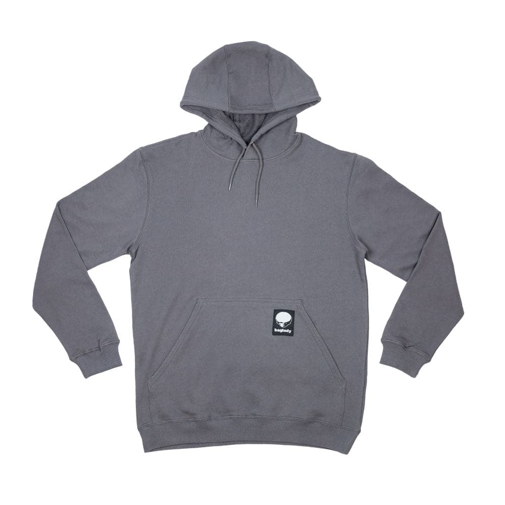 Baglady 'Alien Logo' Hood (Charcoal)