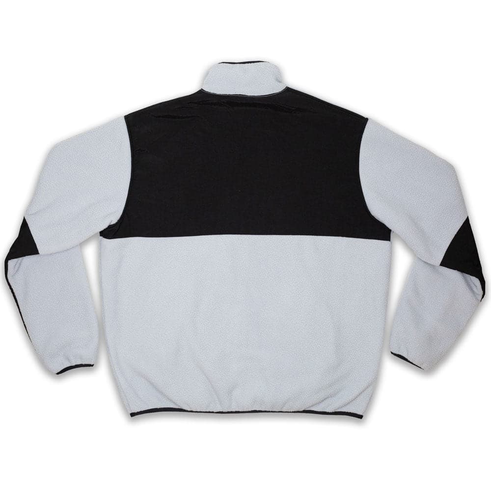 Baglady 'Alien Logo' Zip-Up Fleece Jacket (Ice Blue)