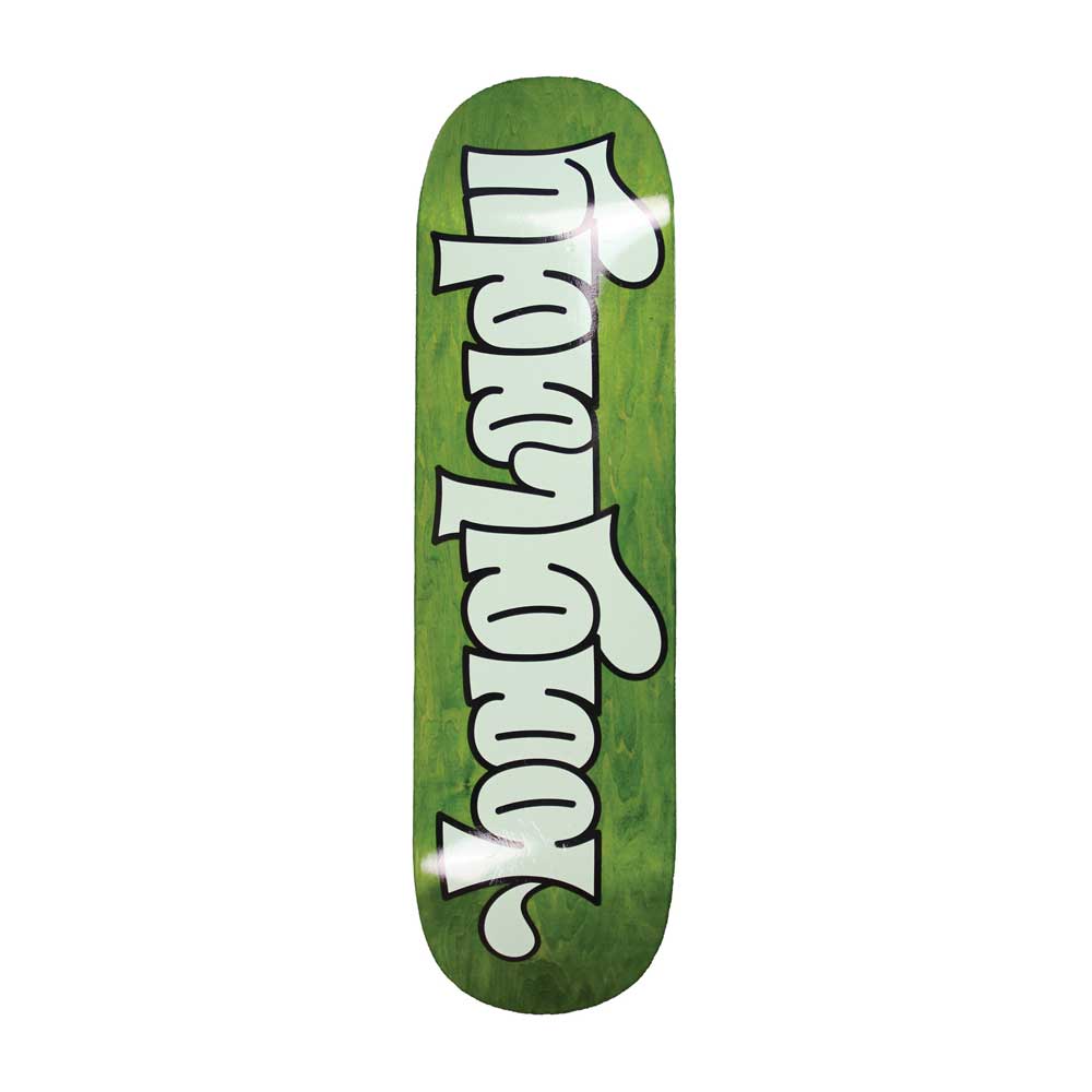Baglady 'Throw Up' 8.25" Deck (Green Dye)