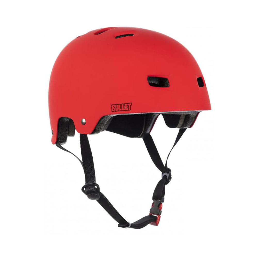 Bullet 'Deluxe' Adult Helmet (Matt Red)