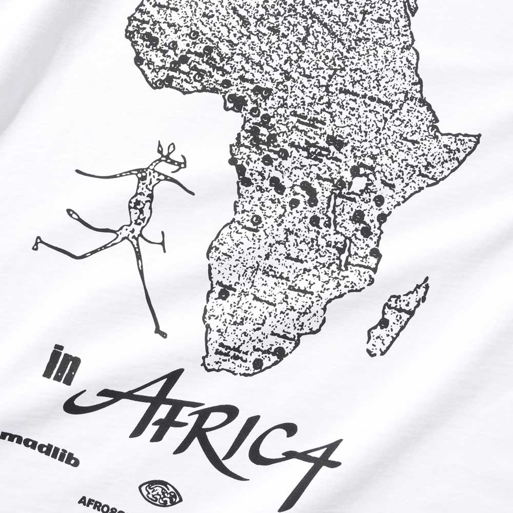 Butter Goods X Madlib 'Africa' T-Shirt (White)