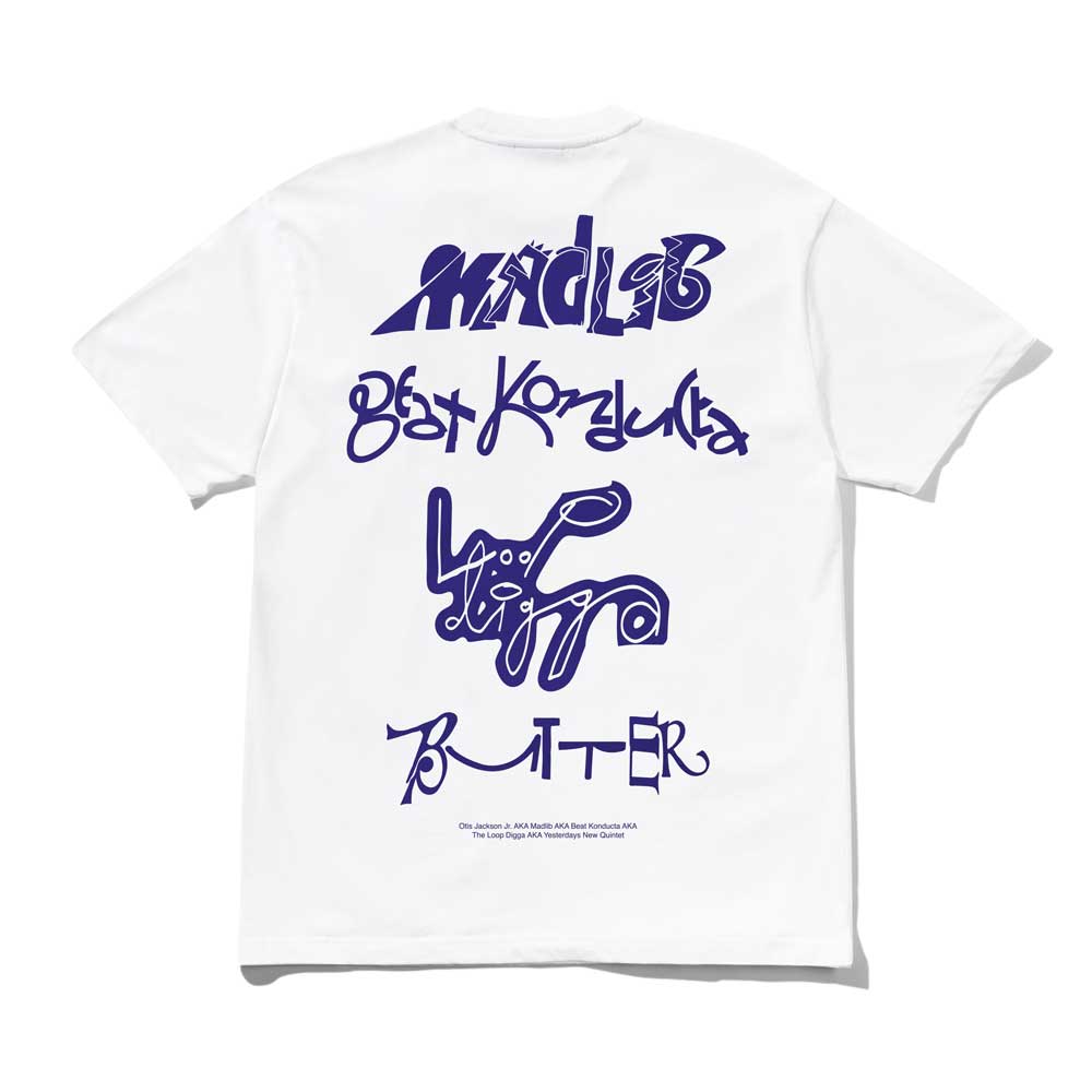Butter Goods X Madlib 'Alias' T-Shirt (White)