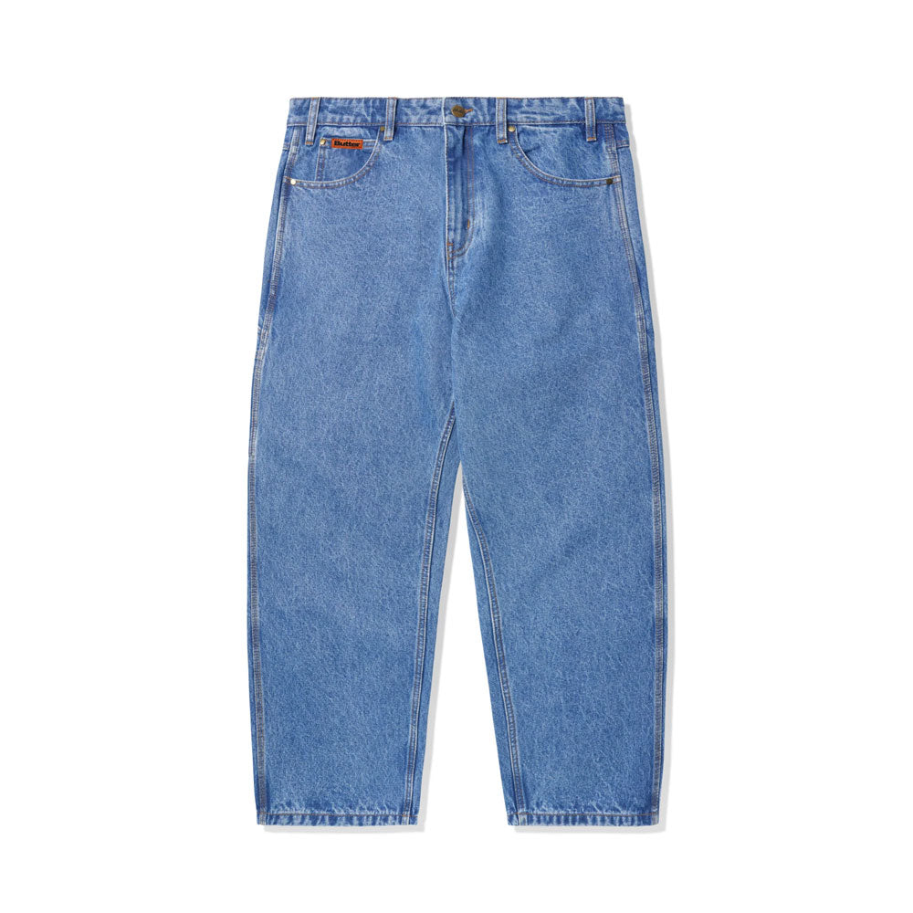Butter Goods 'Baggy' Denim Jeans (Washed Indigo)
