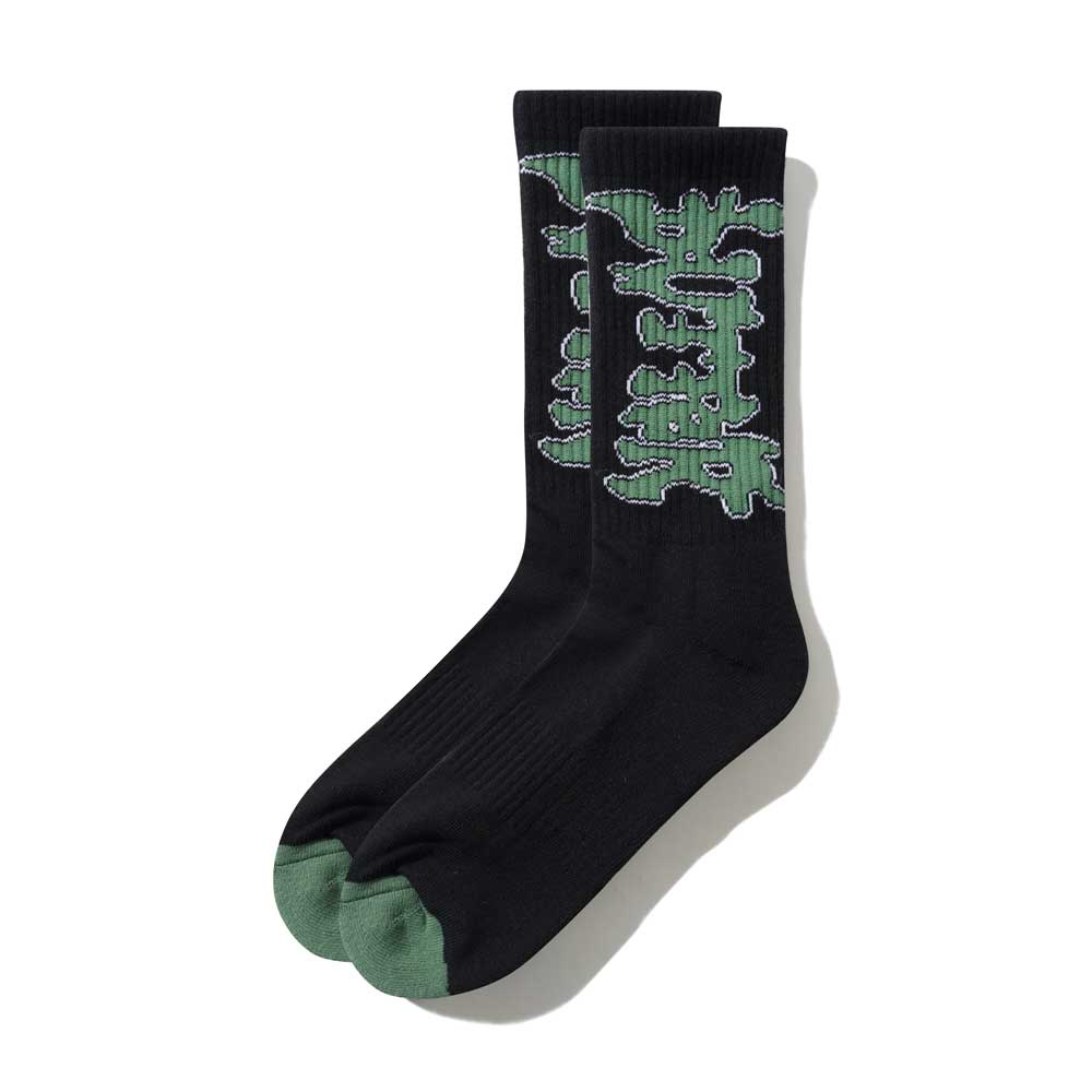 Butter Goods 'Blotch' Socks (Black)