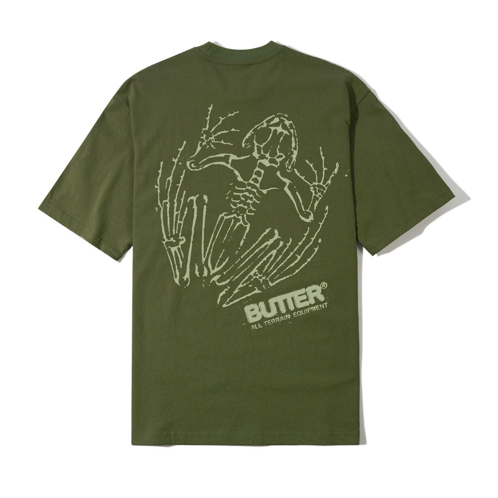 Butter Goods 'Fossil' T-Shirt (Moss)