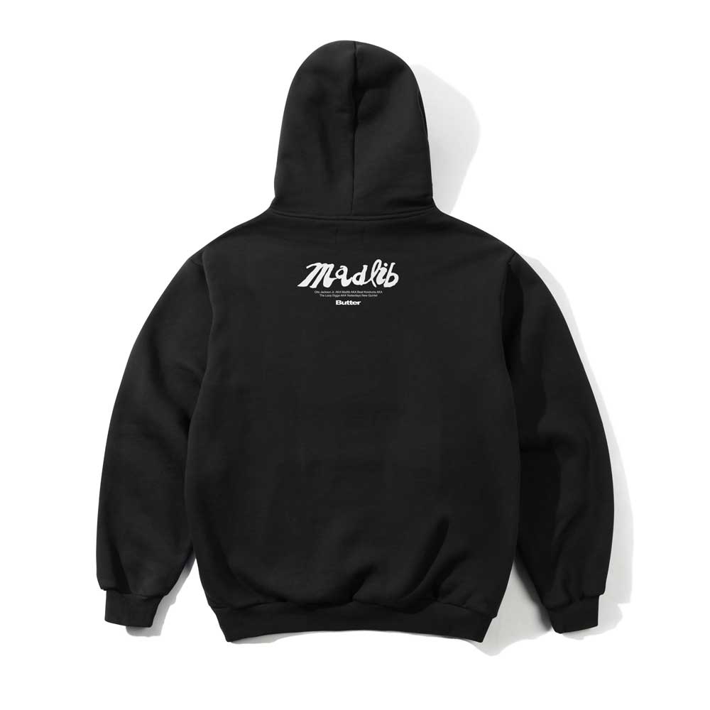 Butter Goods X Madlib Hood (Black)