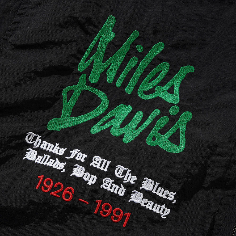 Butter Goods X Miles Davis Bomber Jacket (Black)