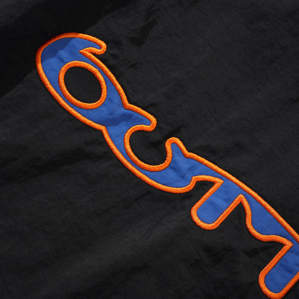 Butter Goods 'Dugout' Reversible Pullover Crew (Black / Stone)