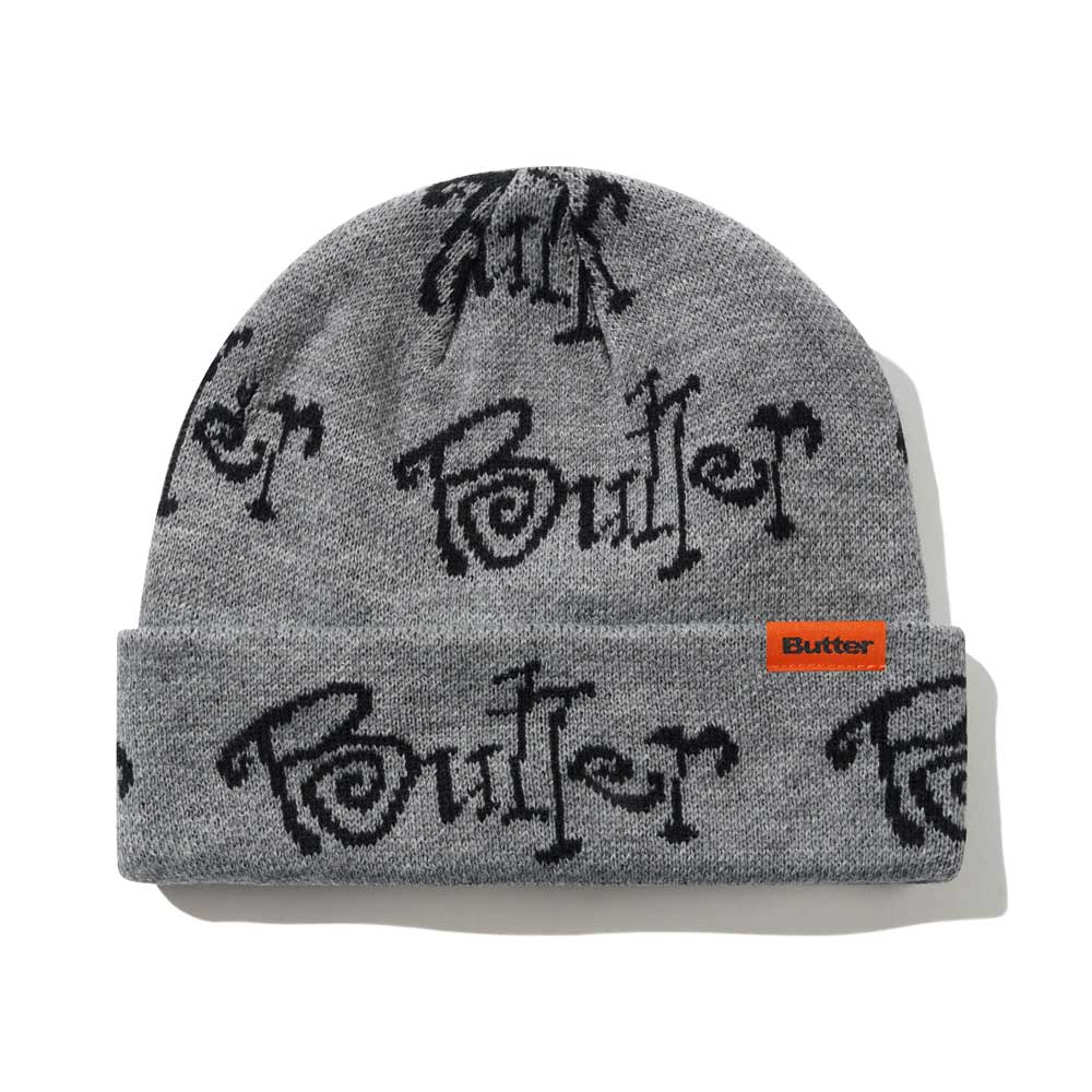 Butter Goods 'Sidewalk' Beanie (Ash)