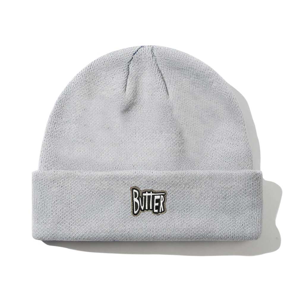 Butter Goods 'Sketch Patch' Beanie (Grey)