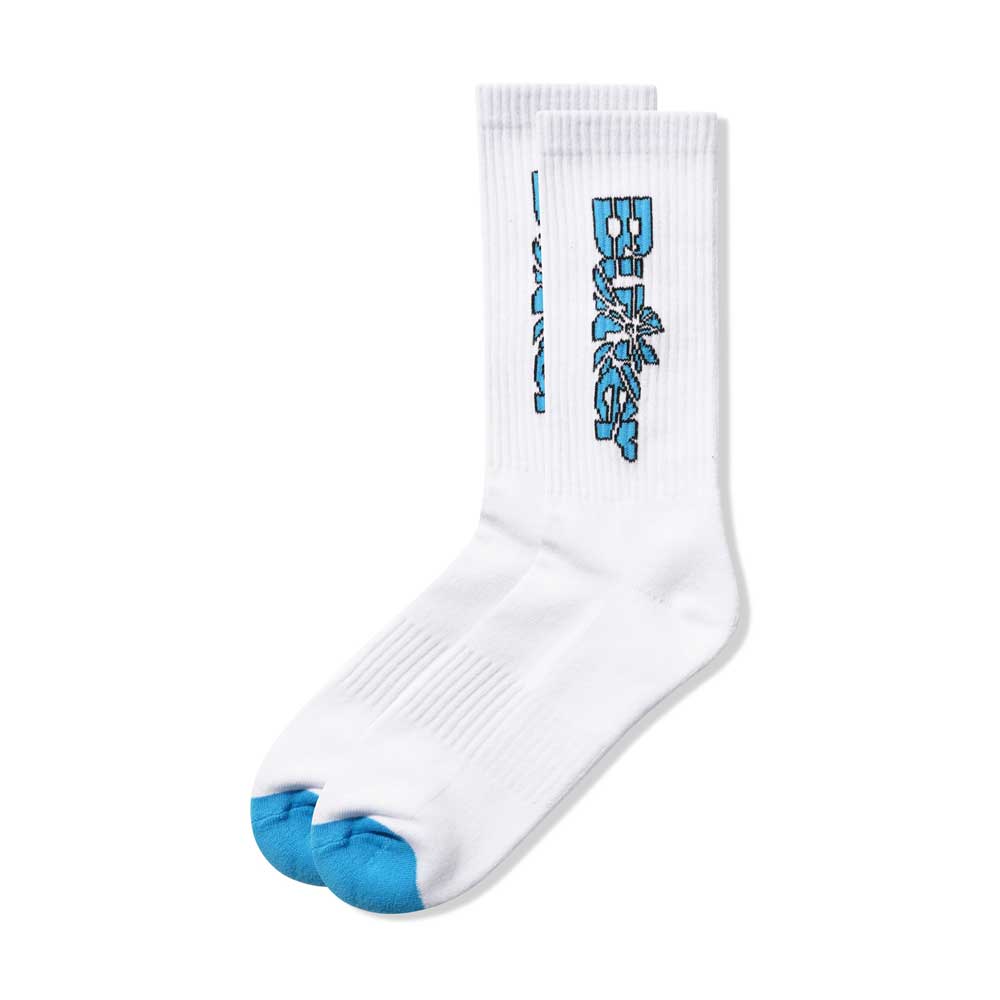 Butter Goods 'Smashed Logo' Socks (White)