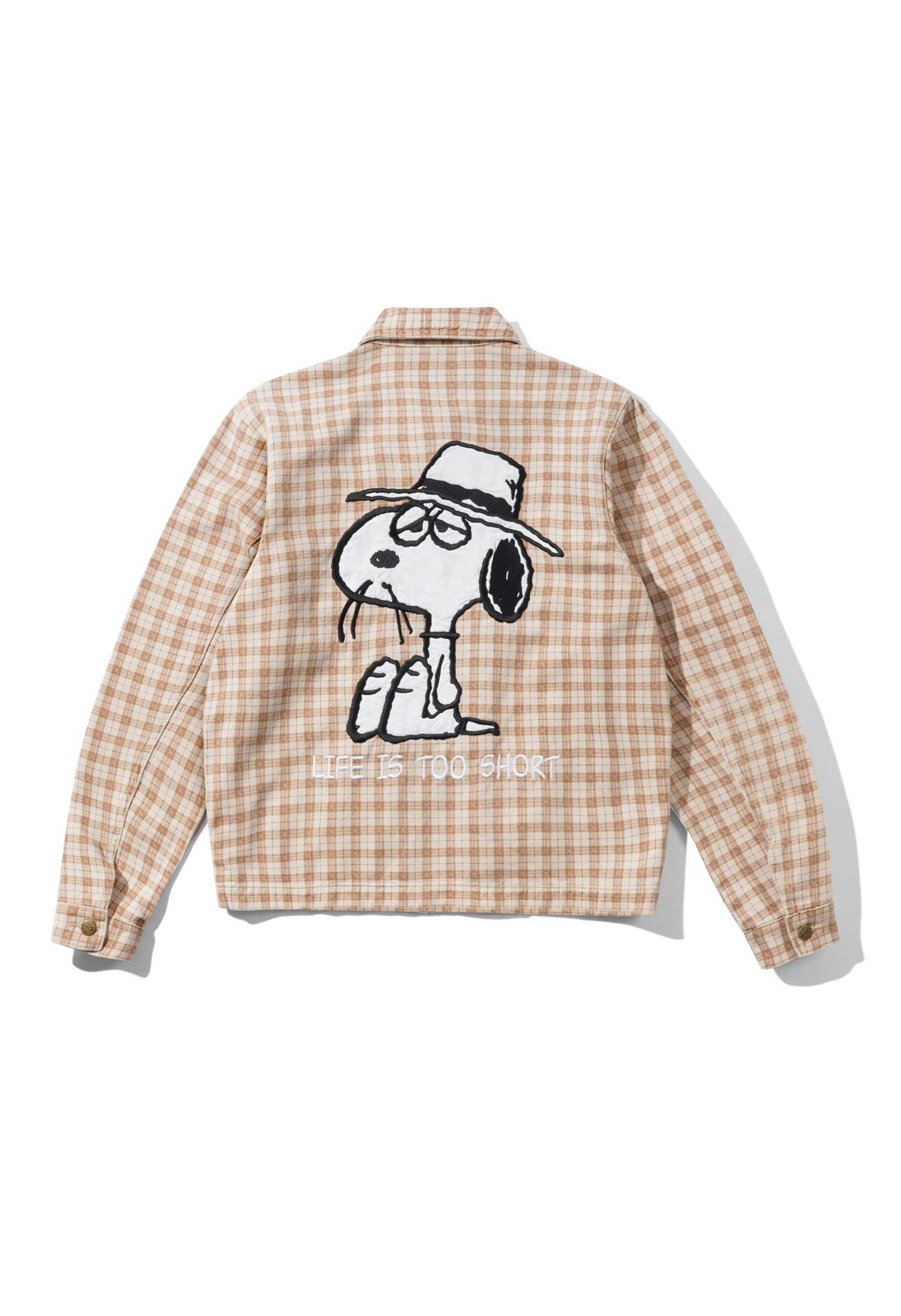 Butter Goods X Peanuts 'Spike' Jacket (Sandstone Plaid)