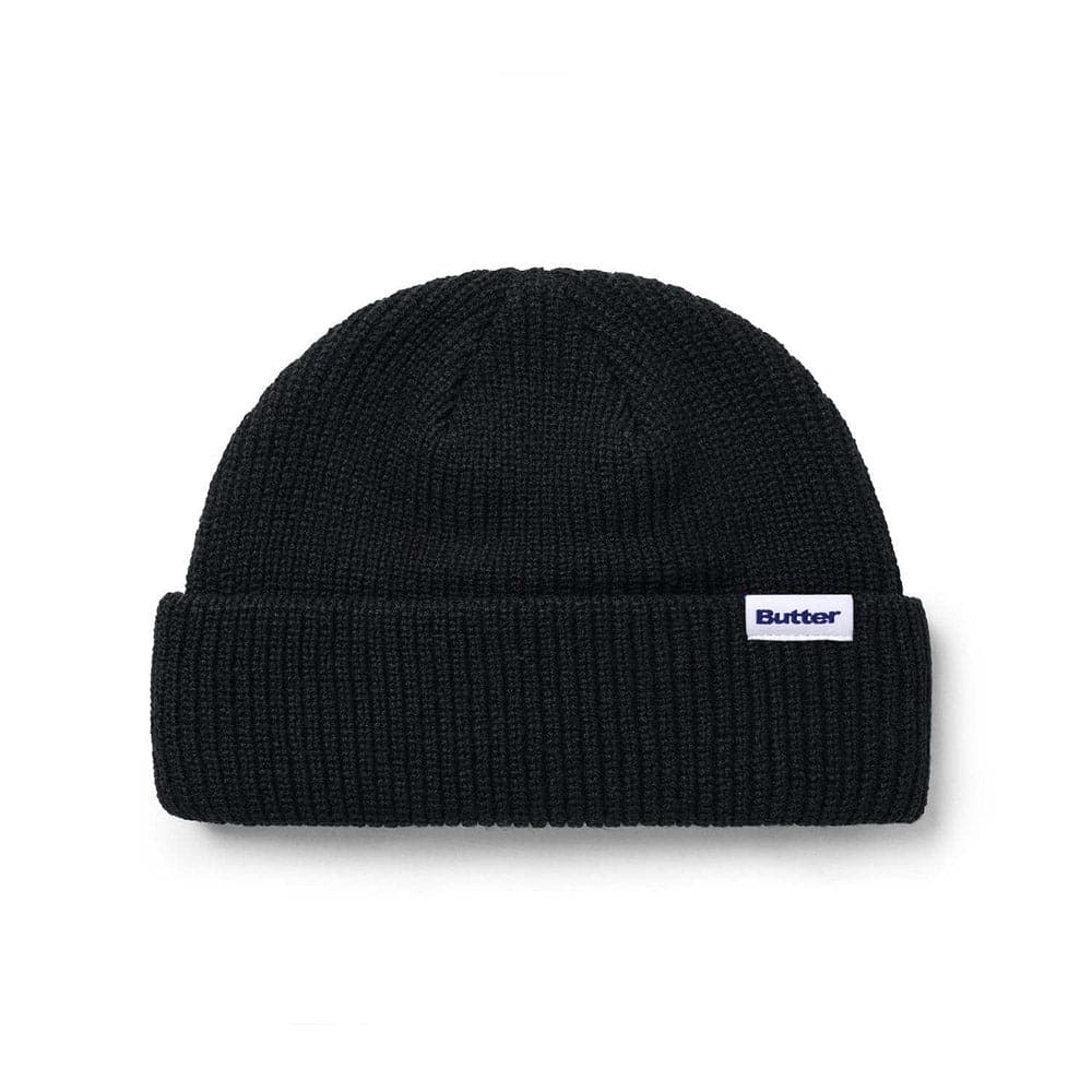 Butter Goods 'Wharfie' Beanie (Black)