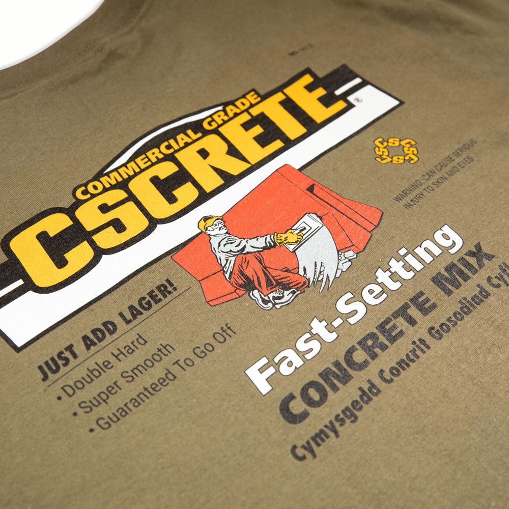 CSC 'CSCrete' T-Shirt (Military Green)