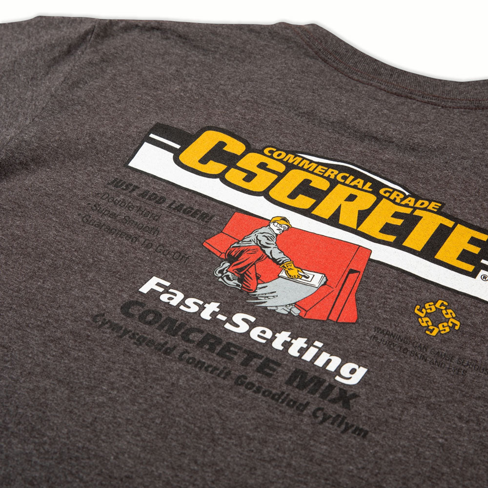 CSC 'CSCrete' T-Shirt (Charcoal Heather)