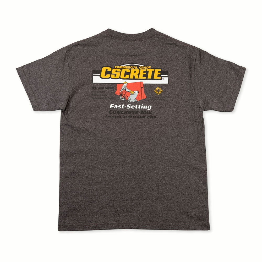 CSC 'CSCrete' T-Shirt (Charcoal Heather)