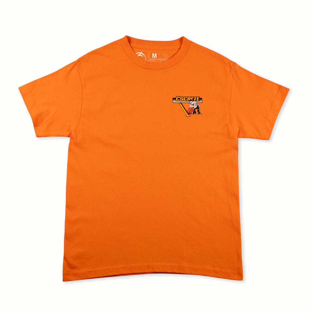 CSC 'CSCrete' T-Shirt (Safety Orange)