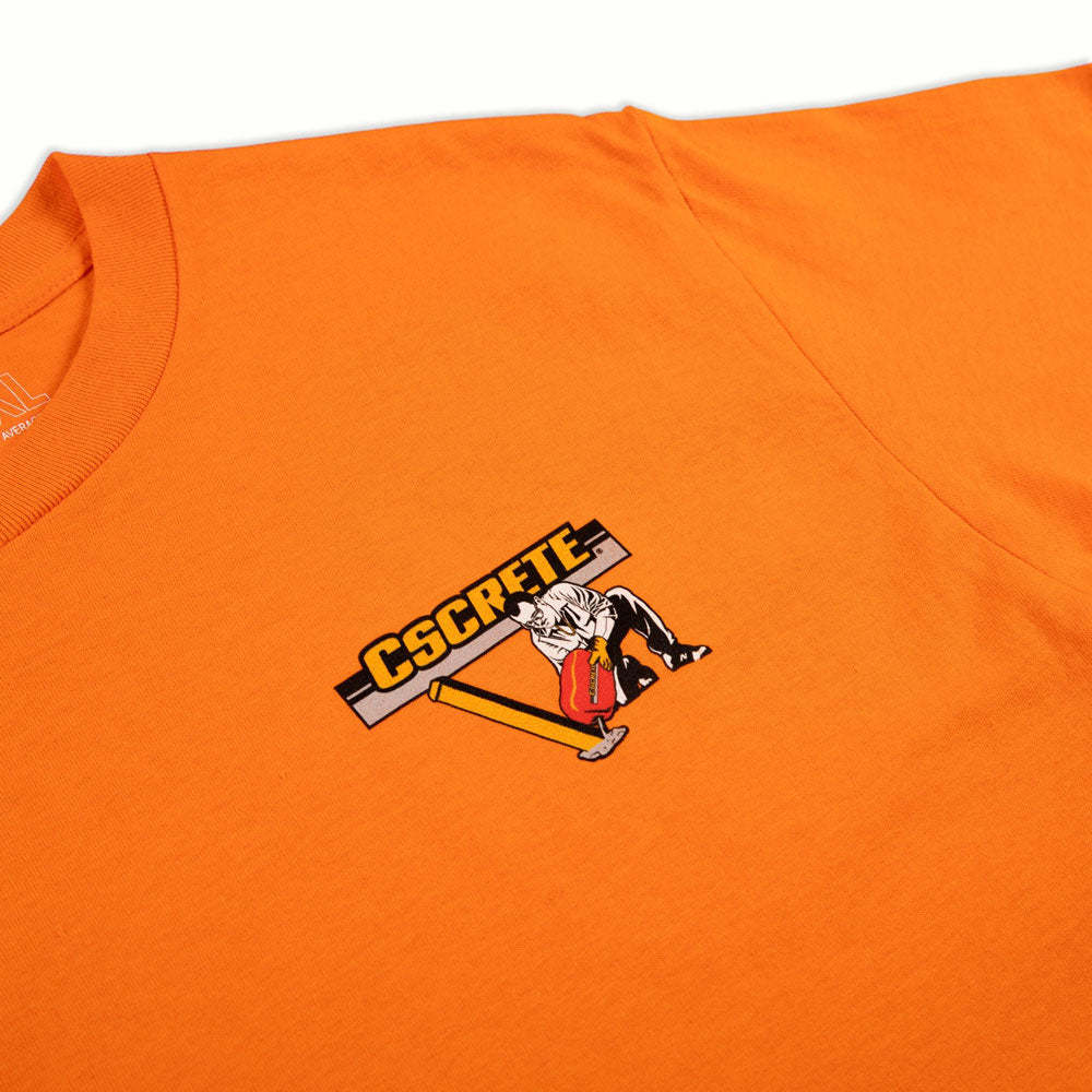 CSC 'CSCrete' T-Shirt (Safety Orange)
