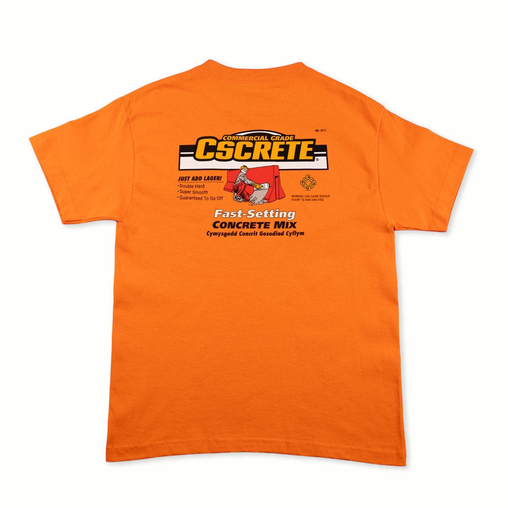 CSC 'CSCrete' T-Shirt (Safety Orange)