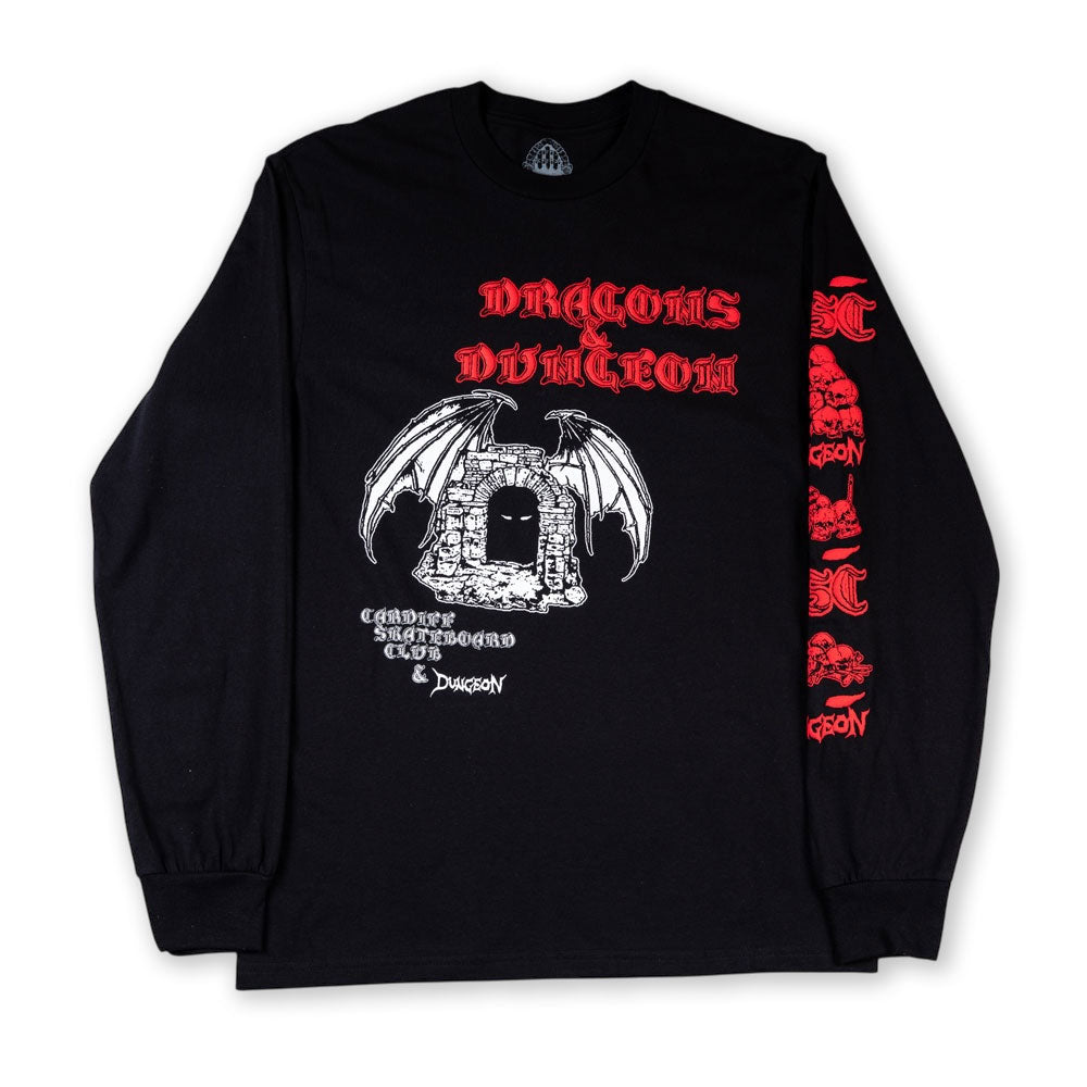 CSC X Dungeon 'DD' Long Sleeve T-Shirt (Black)