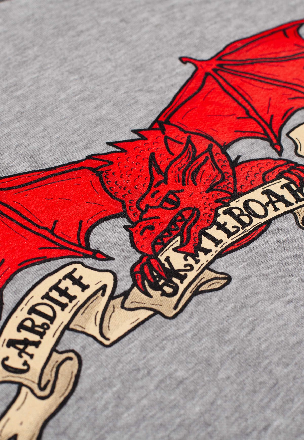 CSC 'Quality Draig' Hood (Heather Grey)