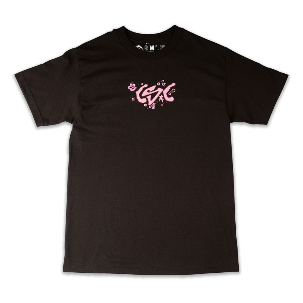 CSC 'Flowers' T-Shirt (Black)