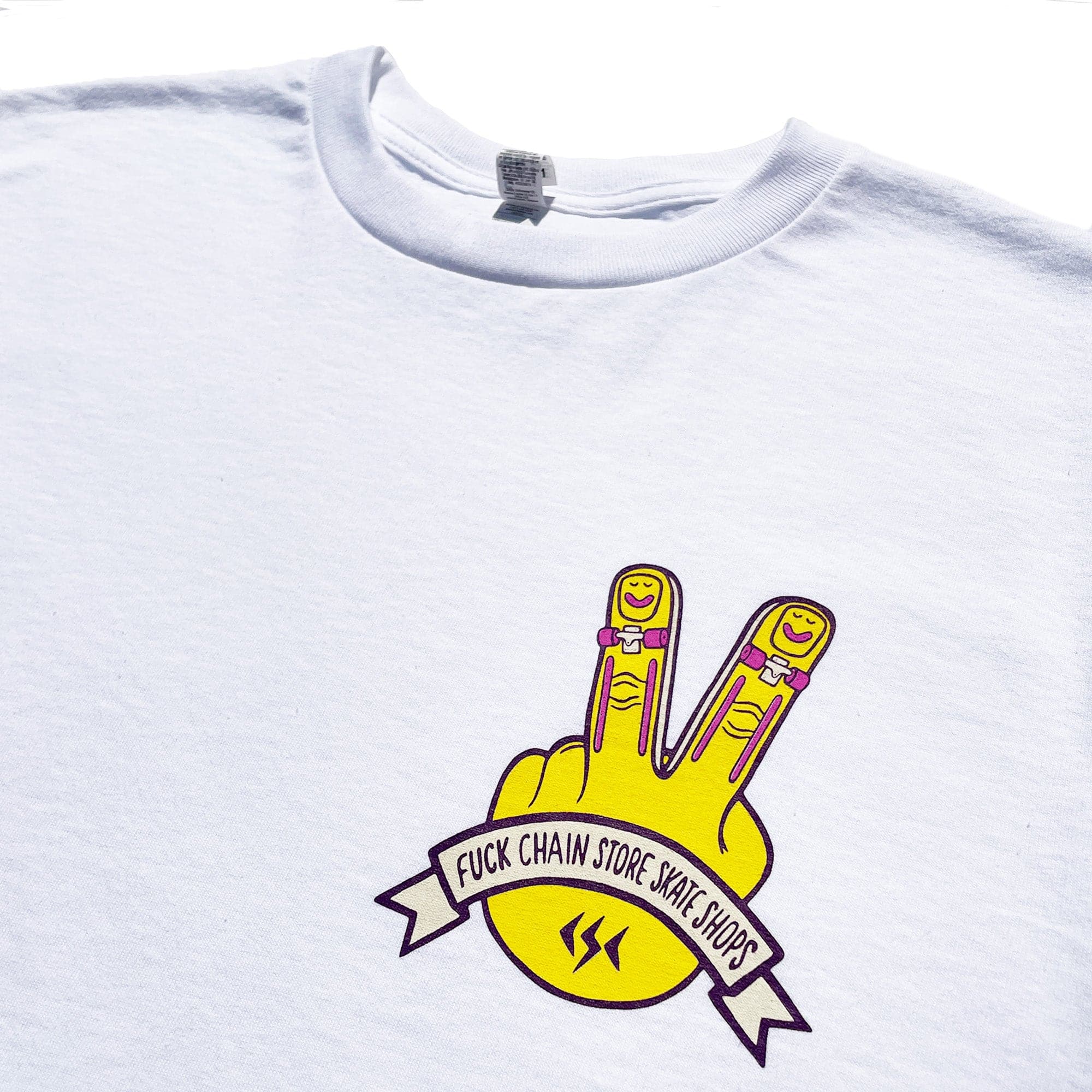 CSC 'Fuck' T-Shirt (White)