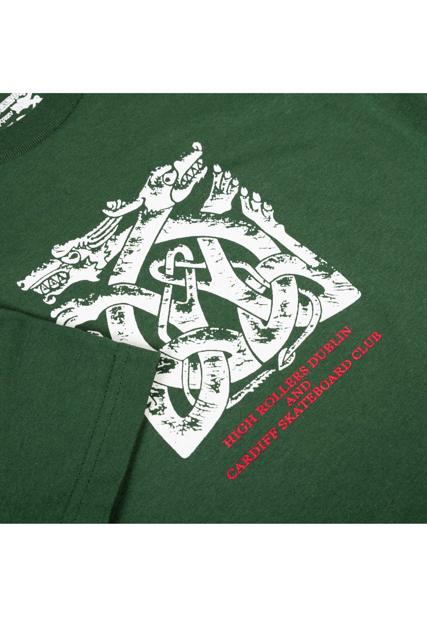 CSC X High Rollers 'The Celtic Exchange' T-Shirt (Forest Green)