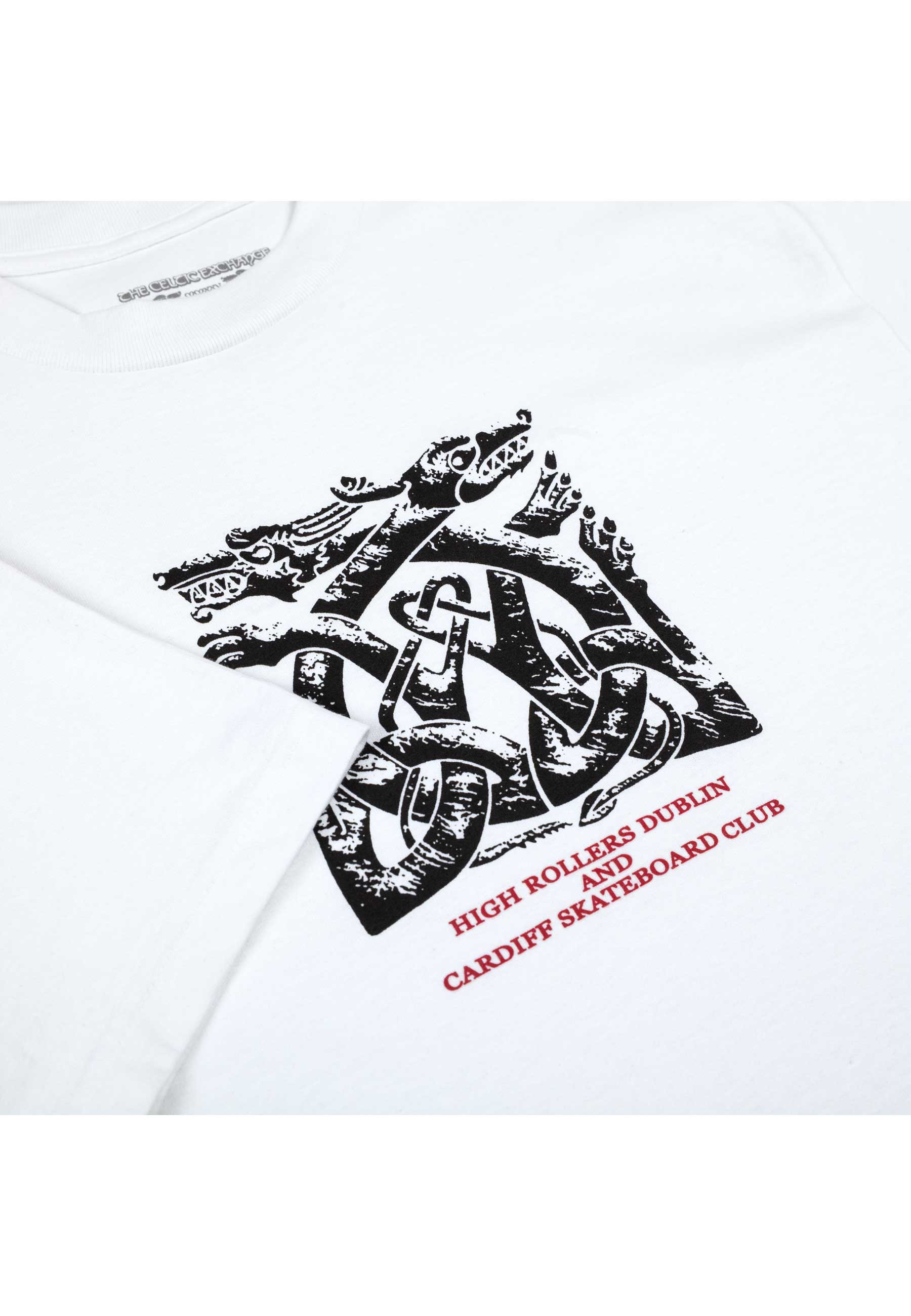 CSC X High Rollers 'The Celtic Exchange' T-Shirt (White)