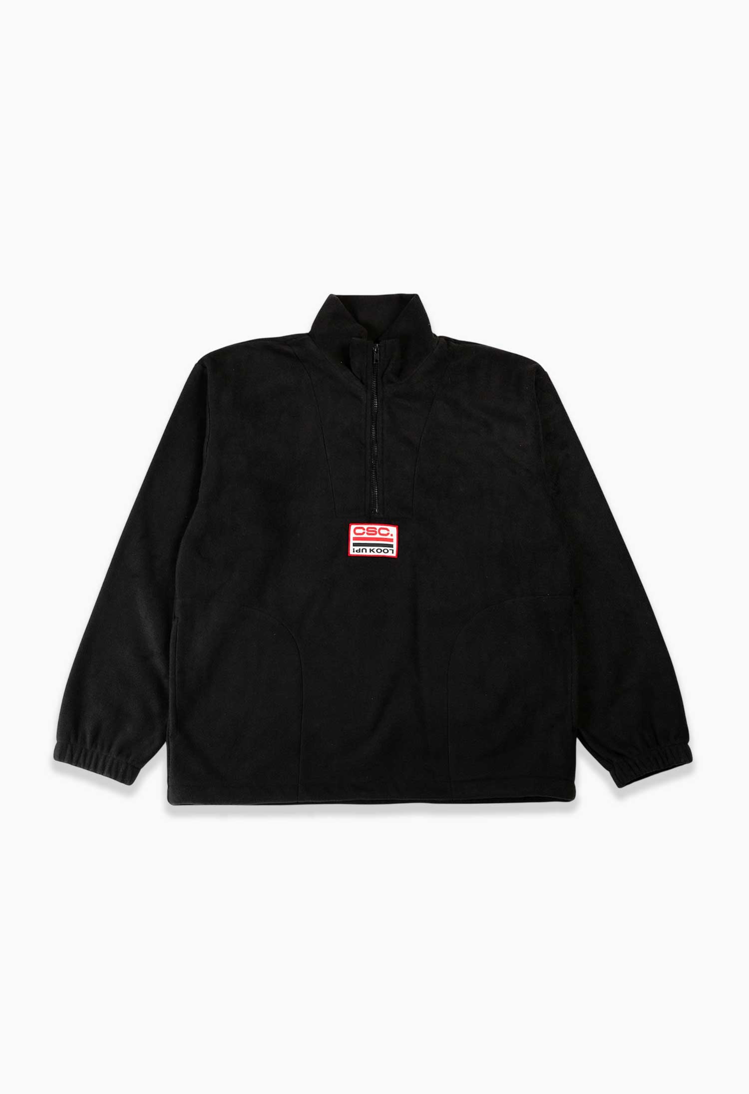 CSC 'Look Up' 1/4 Zip Crew (Black)