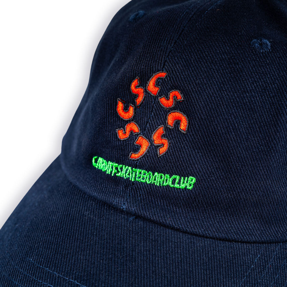 CSC 'Waggy' 6 Panel Cap (Navy)