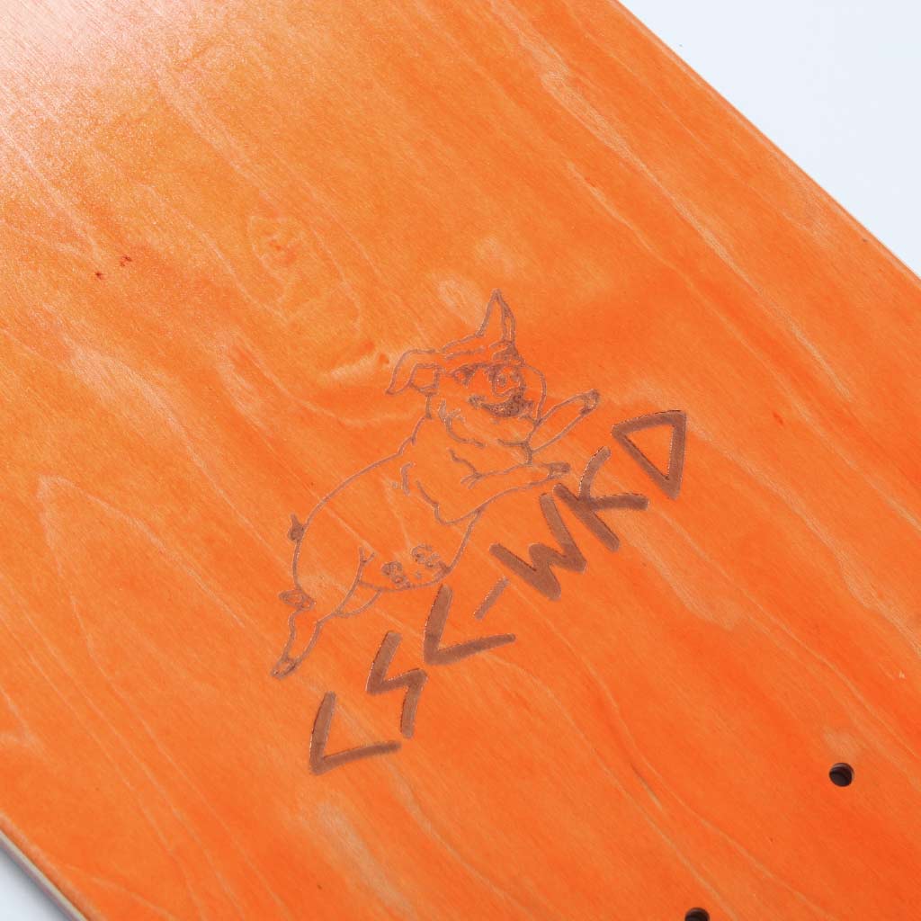 Carve Wicked X CSC 'Jake Collins Pro - King of Pigs' 8.125" Deck (Green)