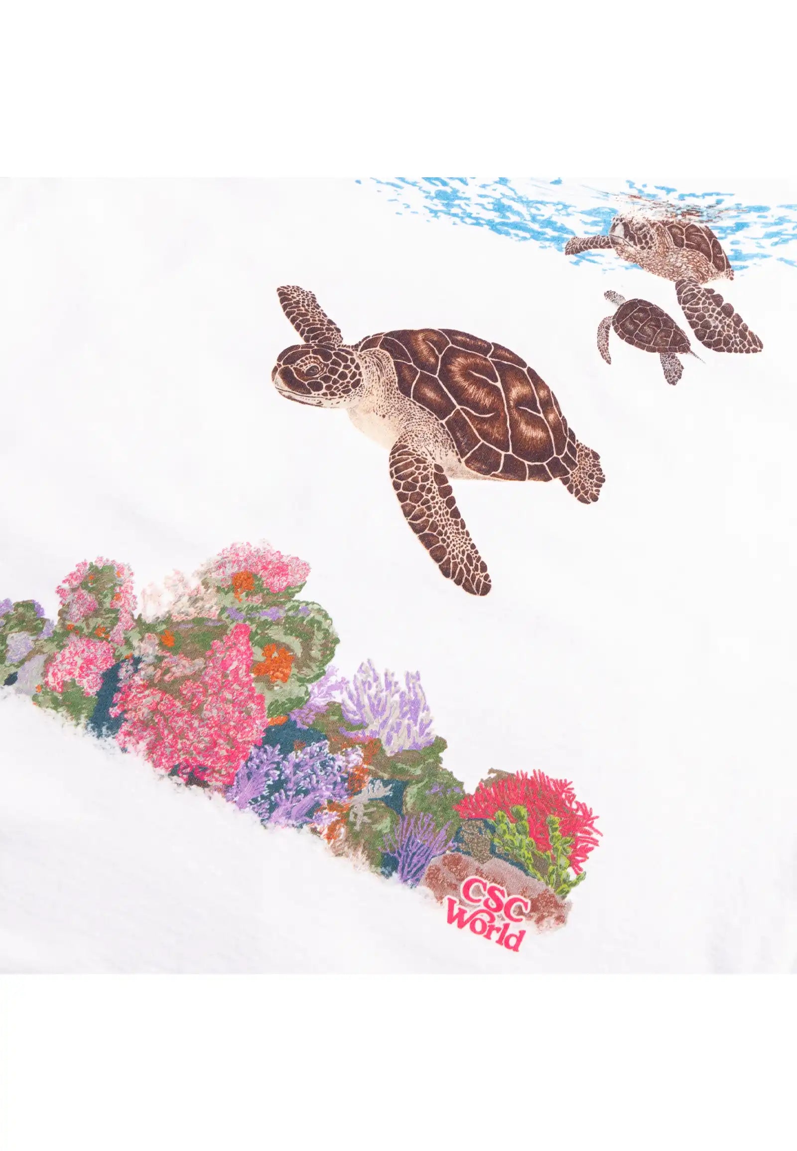 CSC 'Turtles' T-Shirt (White)