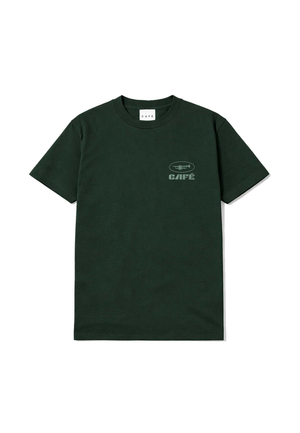 Skateboard Cafe 'Collective Rhythm' T-Shirt (Forest Green)