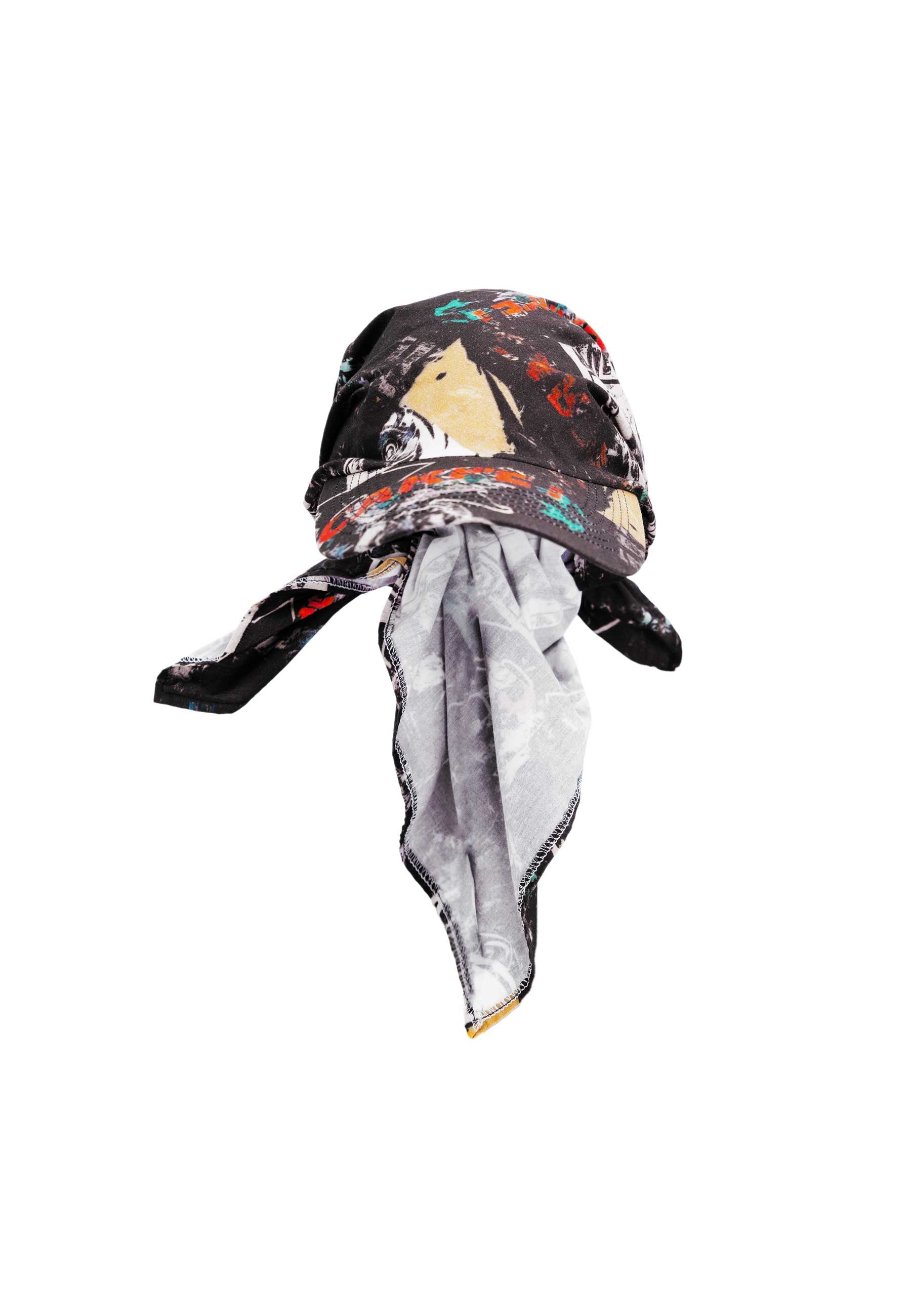 Carpet Company 'Rag' Bandana Cap (Black)