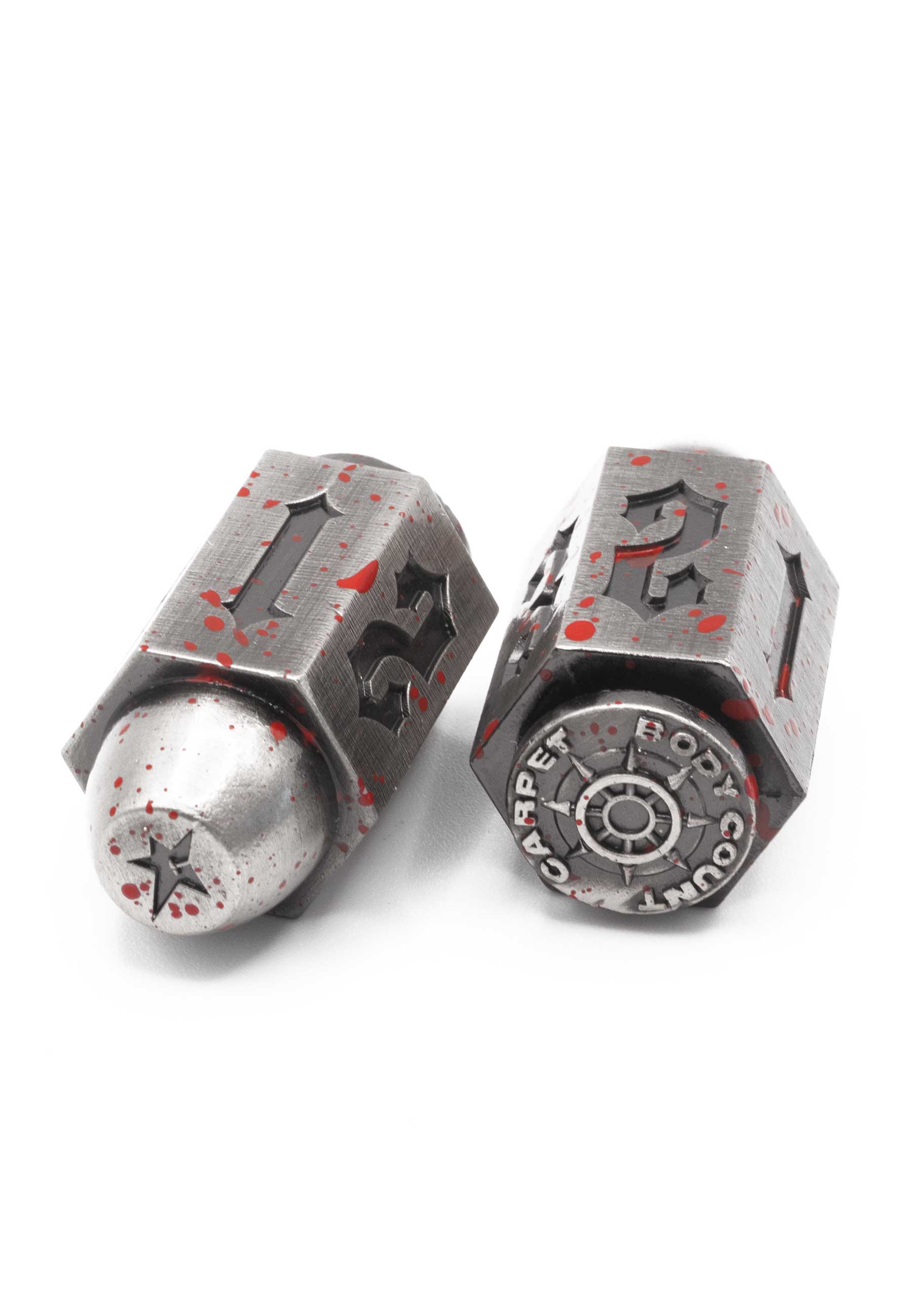 Carpet Company 'Body Count' Bullet Dice (Black)