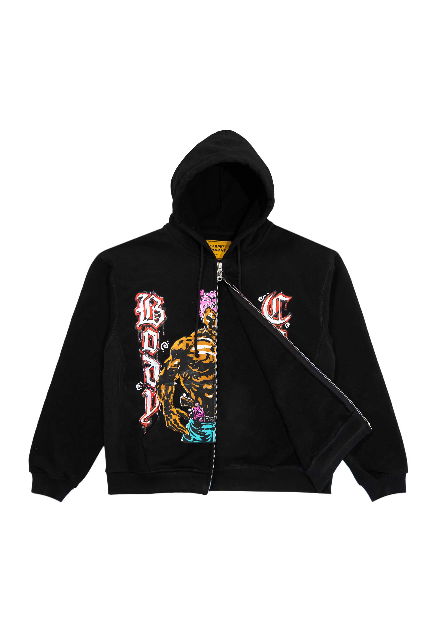Carpet Company 'Body Count' Zip-Up Hood (Black)
