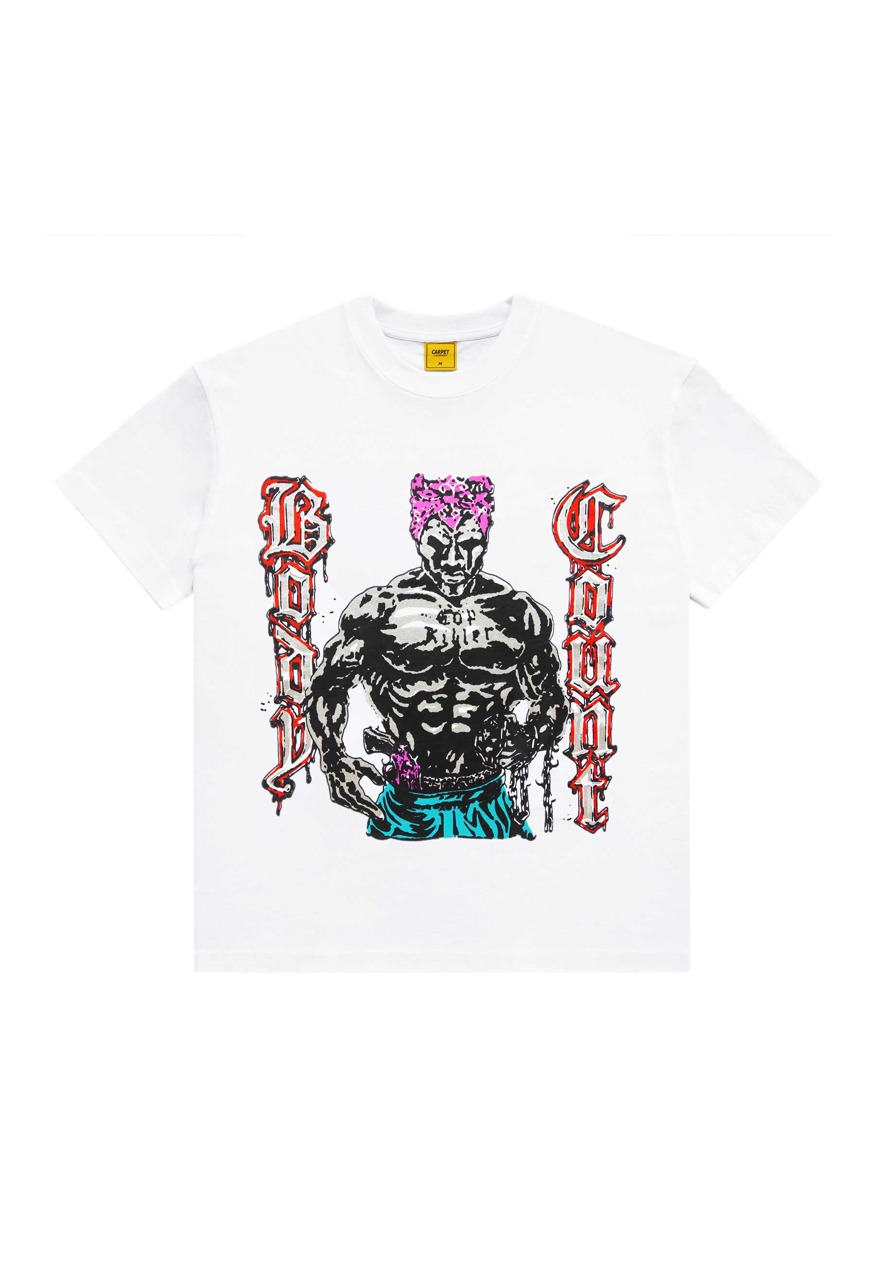 Carpet Company 'Body Count' T-Shirt (White)