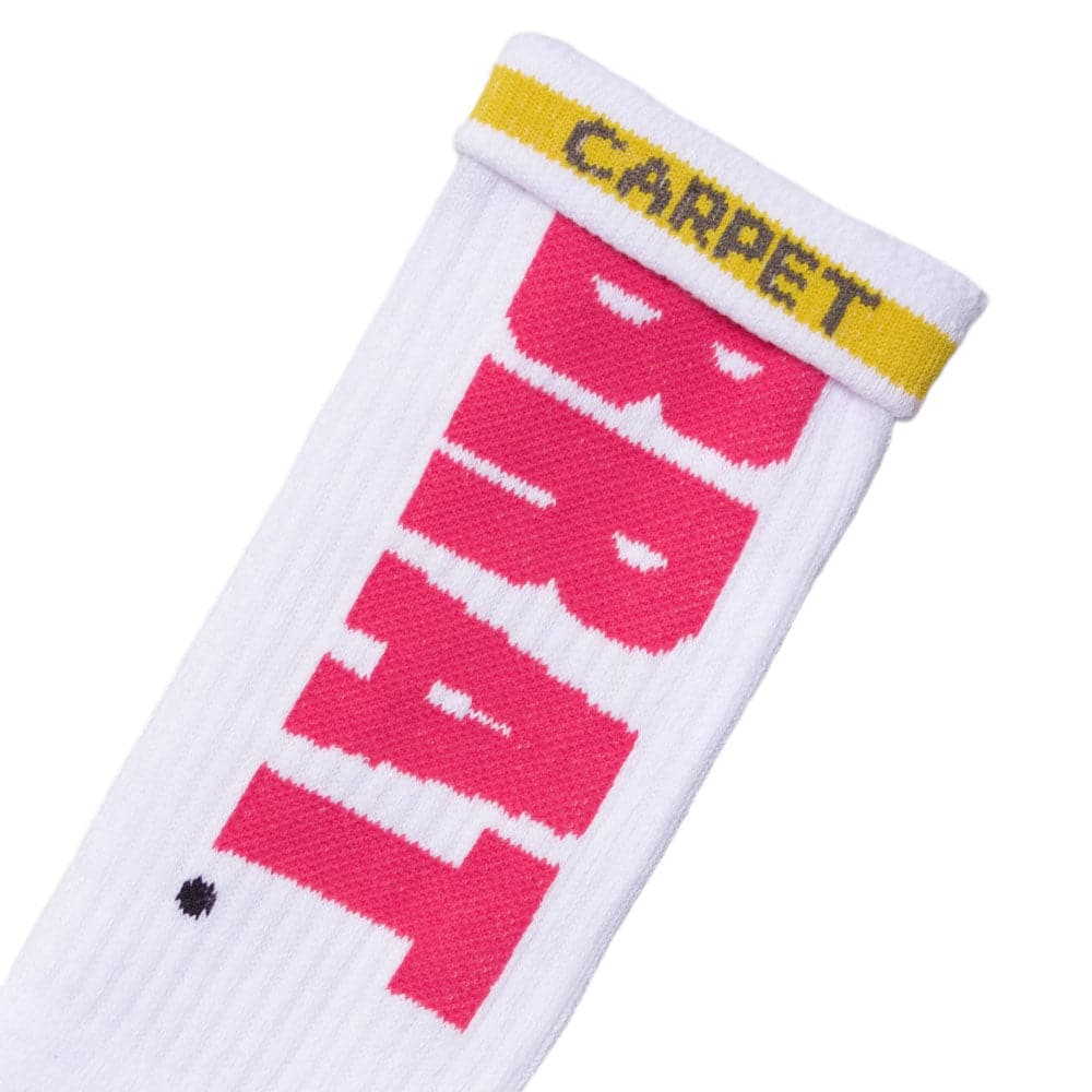 Carpet Company 'Brat' Socks (White)