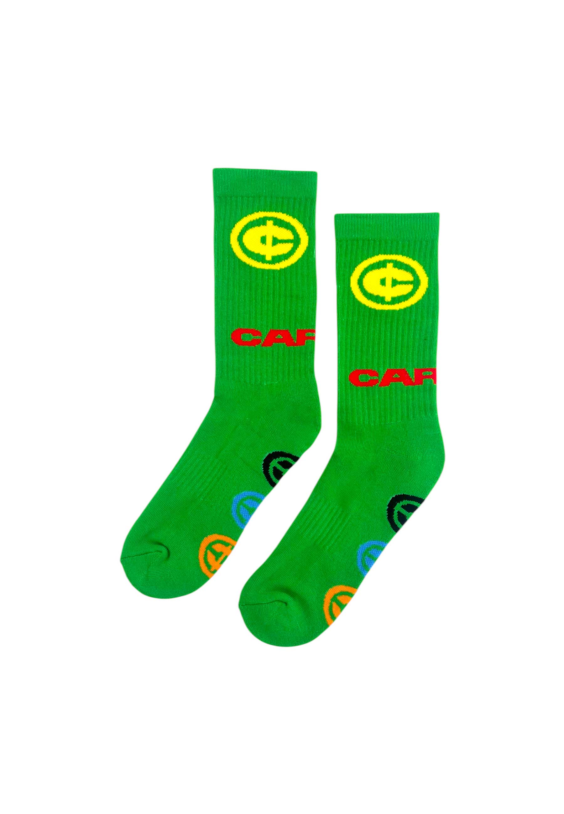 Carpet Company 'Cent' Socks (Green)
