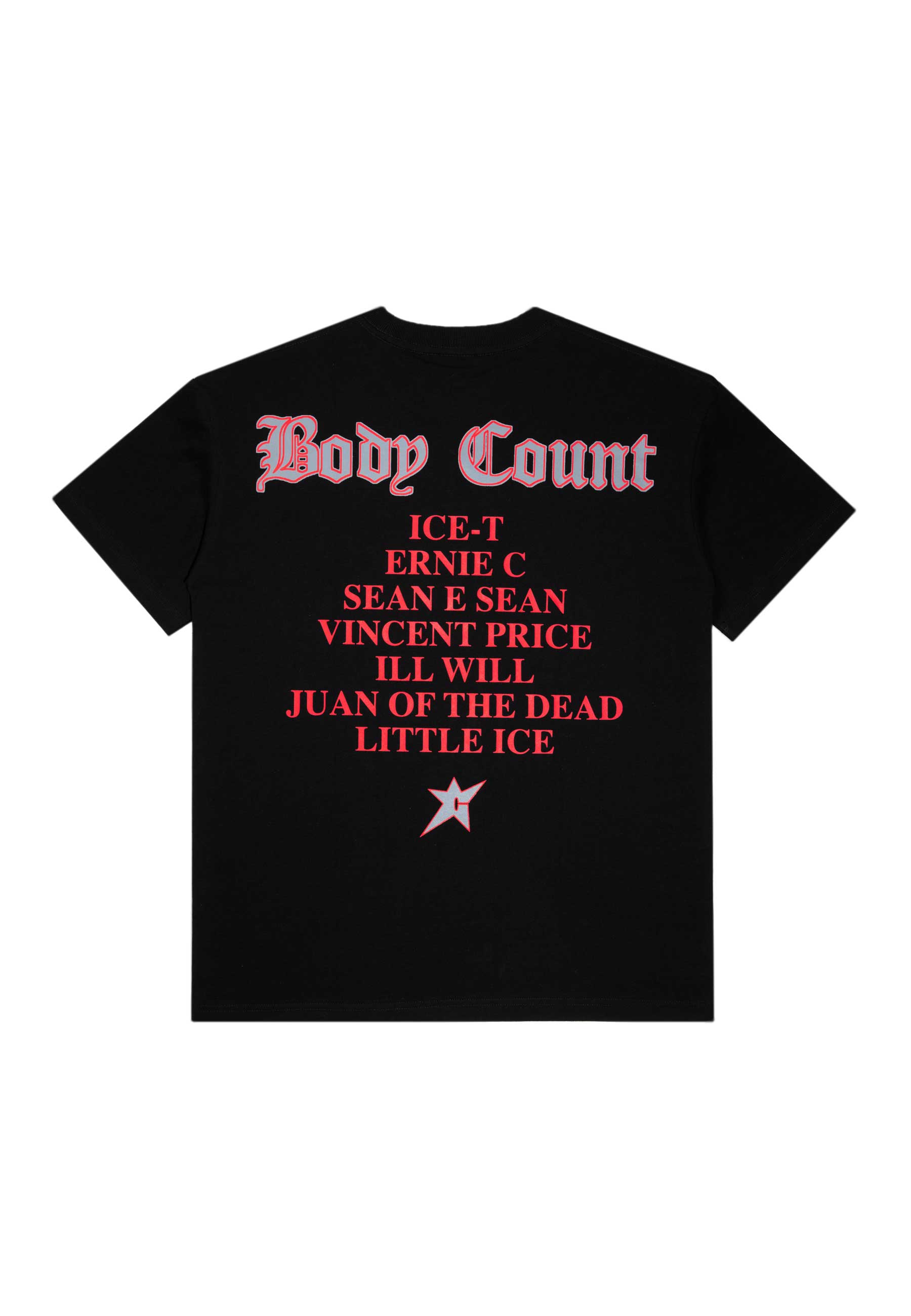Carpet Company 'Chalk Outline' T-Shirt (Black)