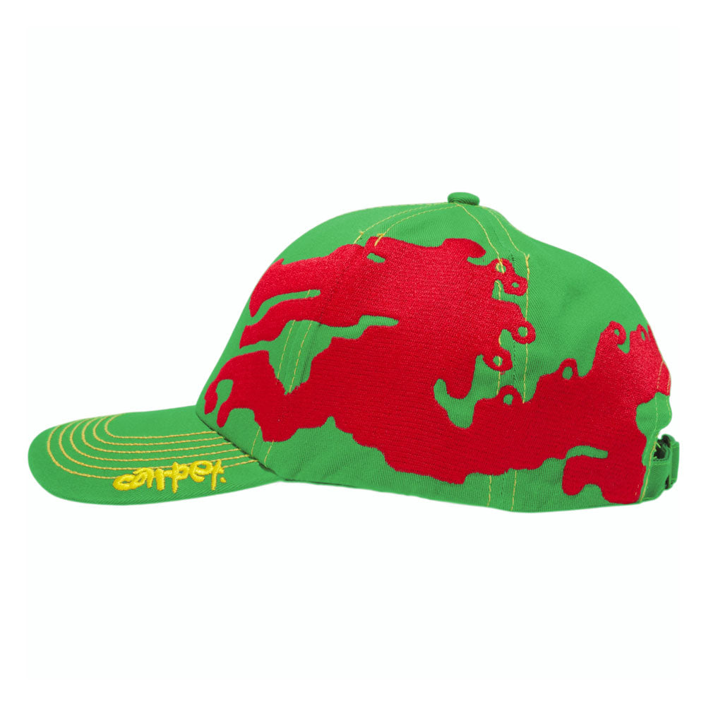 Carpet Company 'Dragon' 6 Panel Cap (Green)