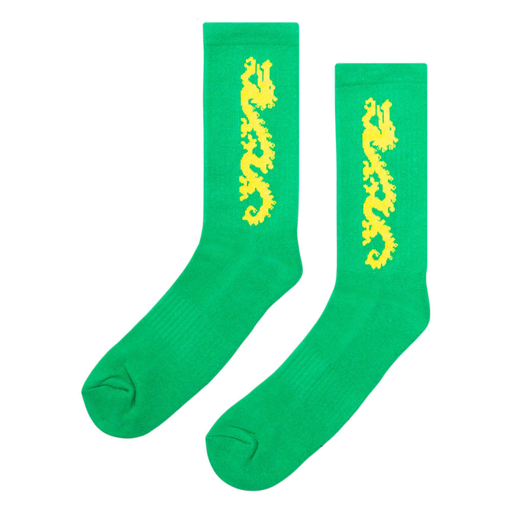 Carpet Company 'Dragon' Socks (Green)