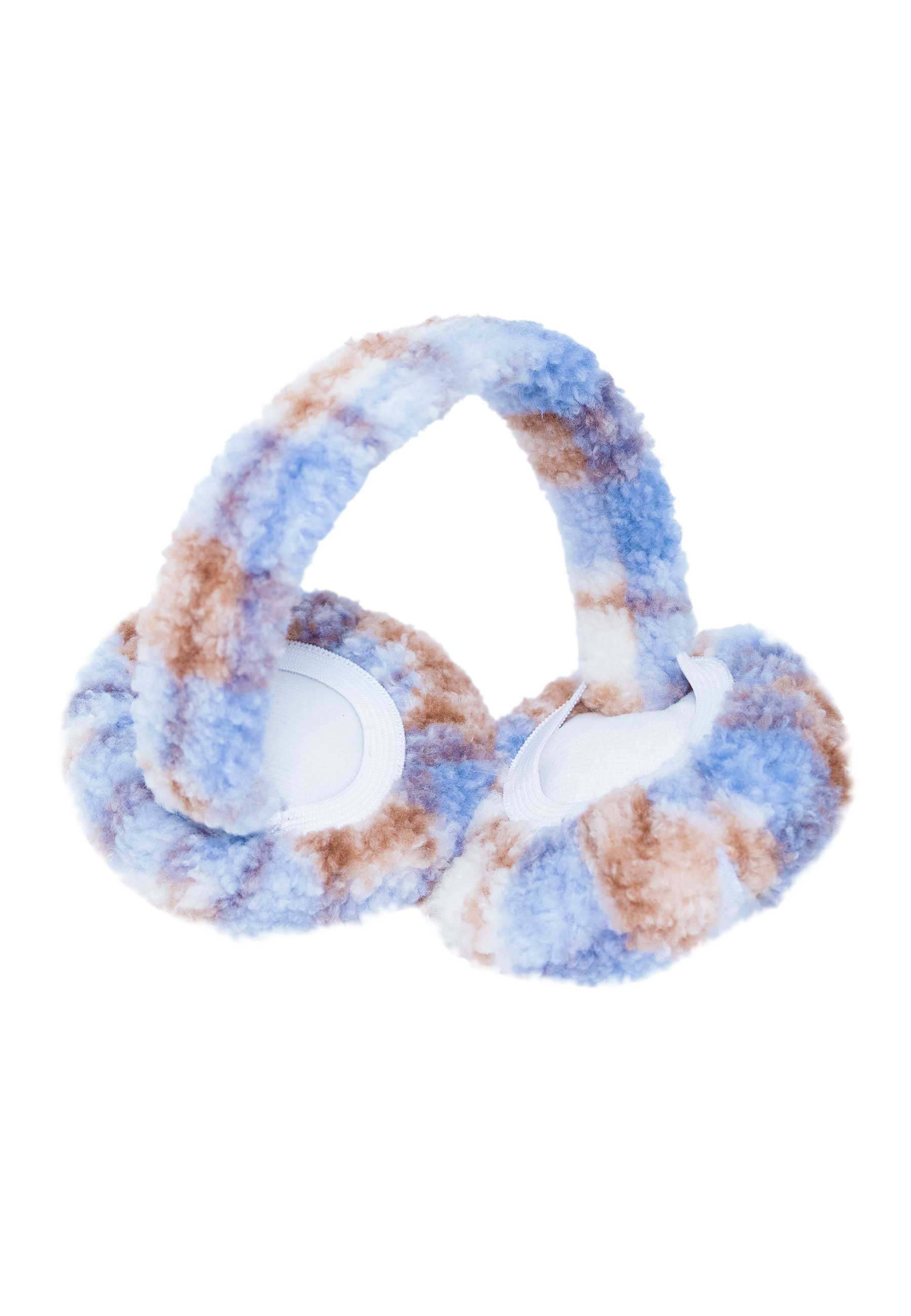 Carpet Company 'C Star' Ear Muffs (Blue Plaid)